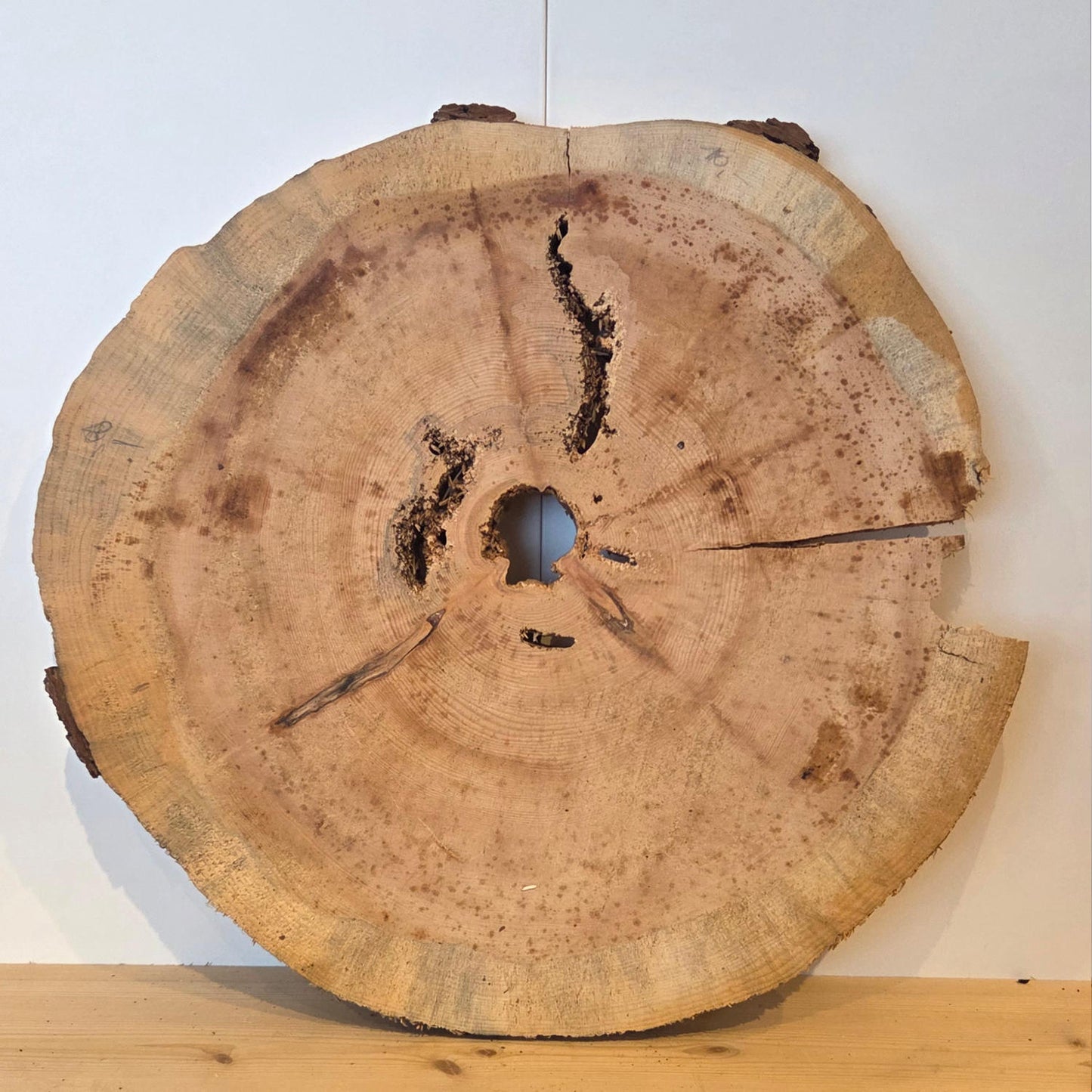 Zirben Baumscheibe  Ø 41 cm  Stärke 3 cm