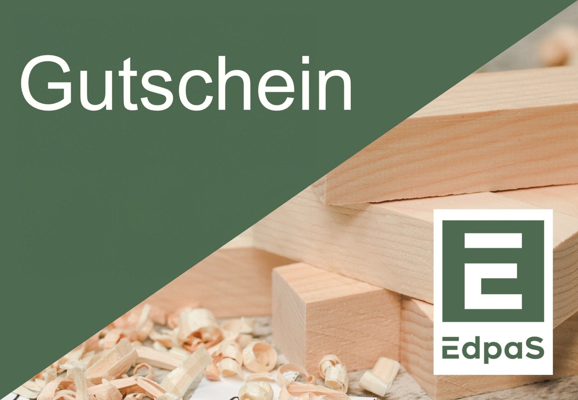 Edpas - Geschenkgutscheine für Schnitzer und Drechsler - EdpaS