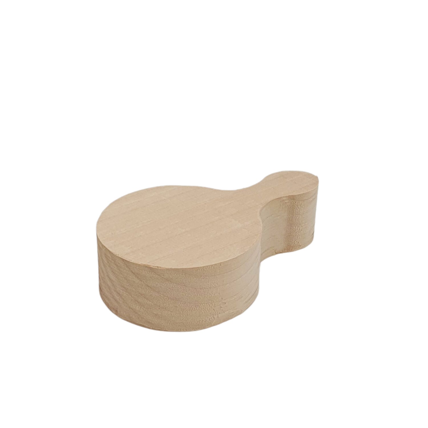 Carving blank wooden ladle