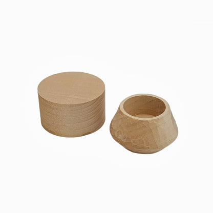 Schnitzrohling Eierbecher 7 cm