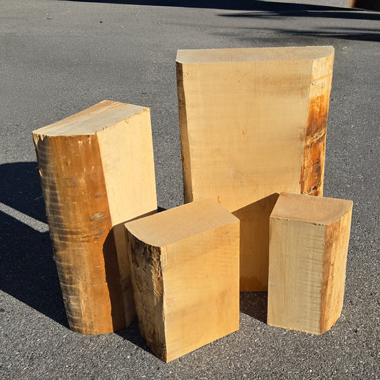 Lindenholz Halbe - Blöcke