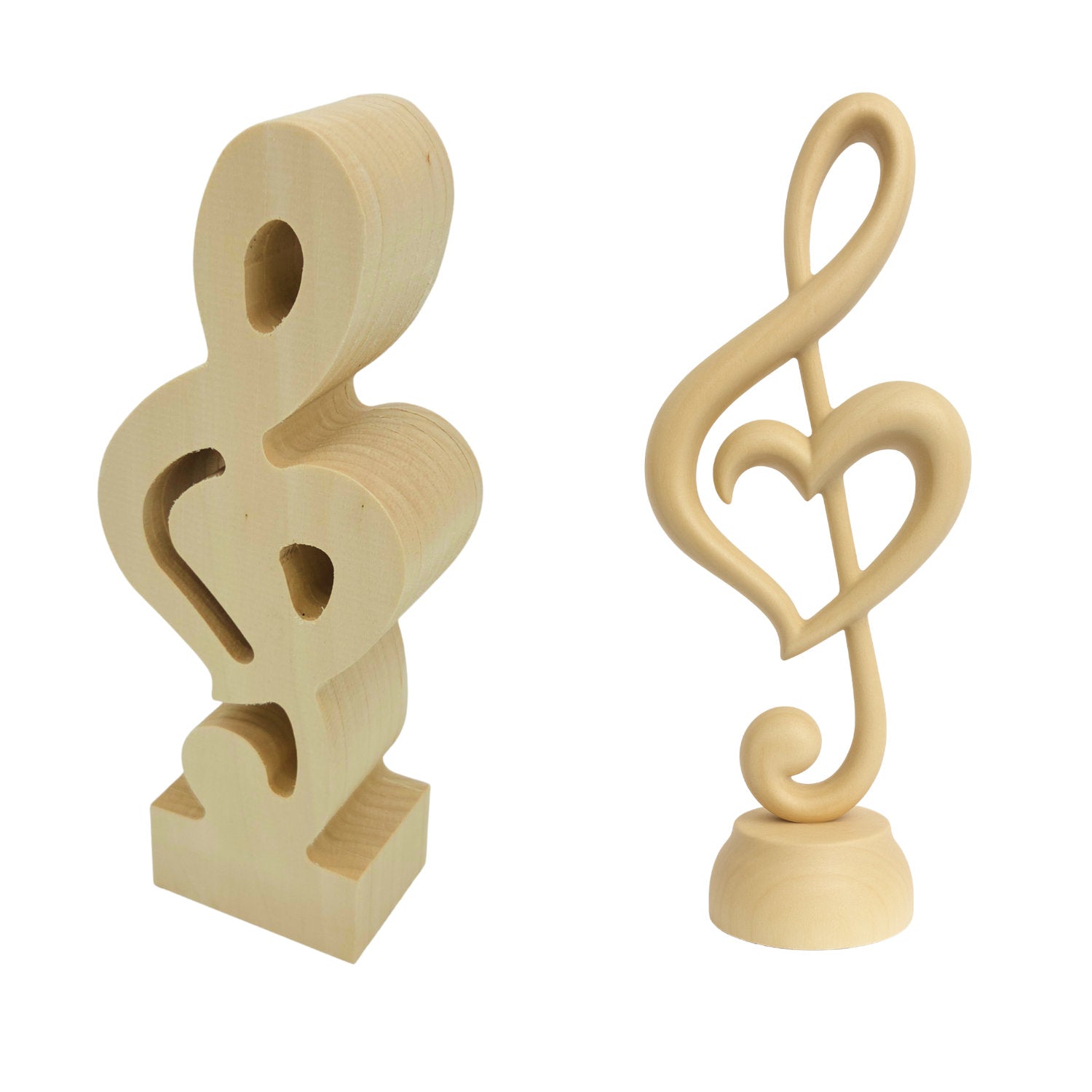 Carving blank “treble clef”