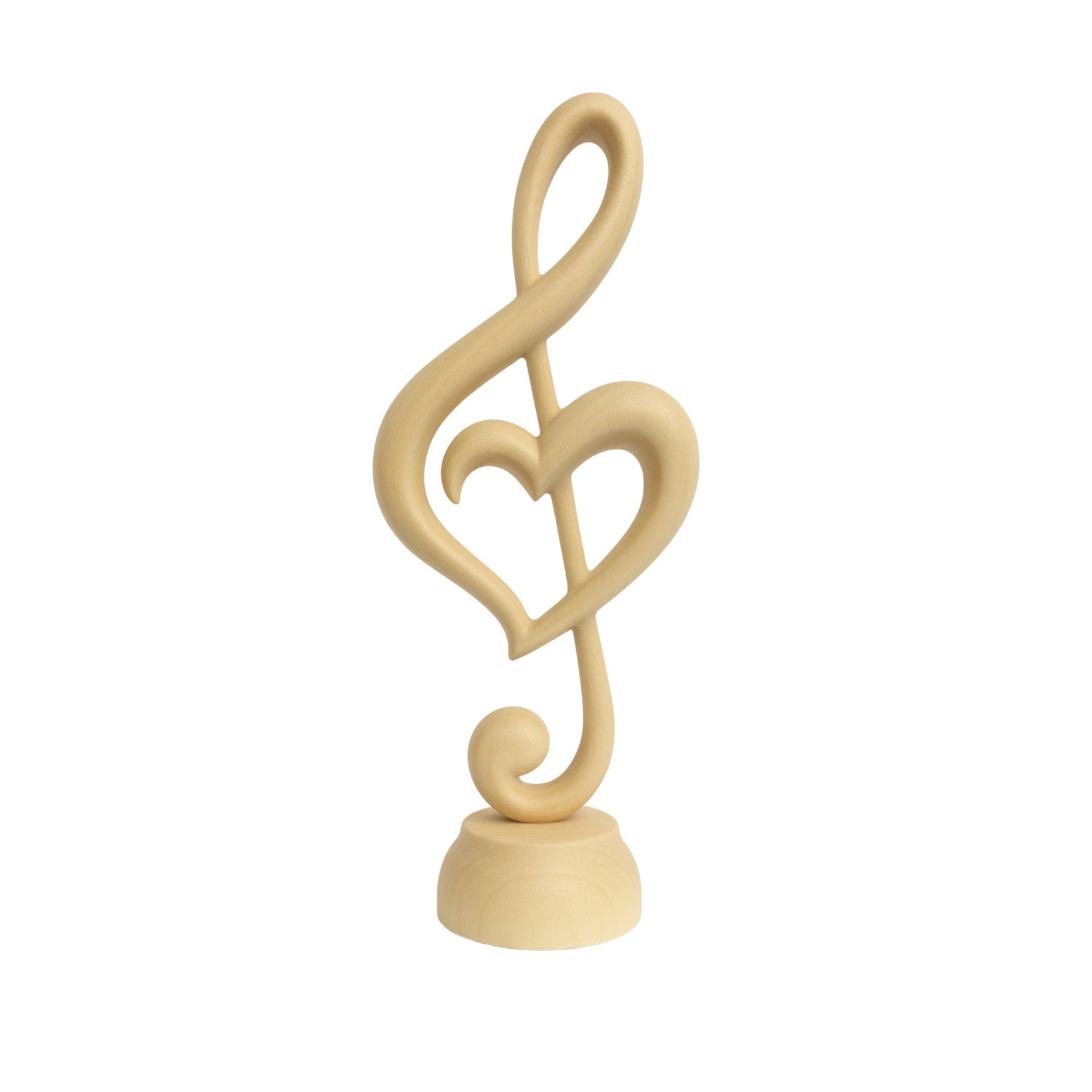 Intaglio di una “chiave di violino” grezza