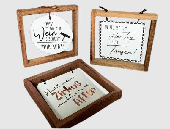 Holzbausteine Natur, aus Eiche, Stäbchen für DIY Projekte 120 Stück - EdpaS