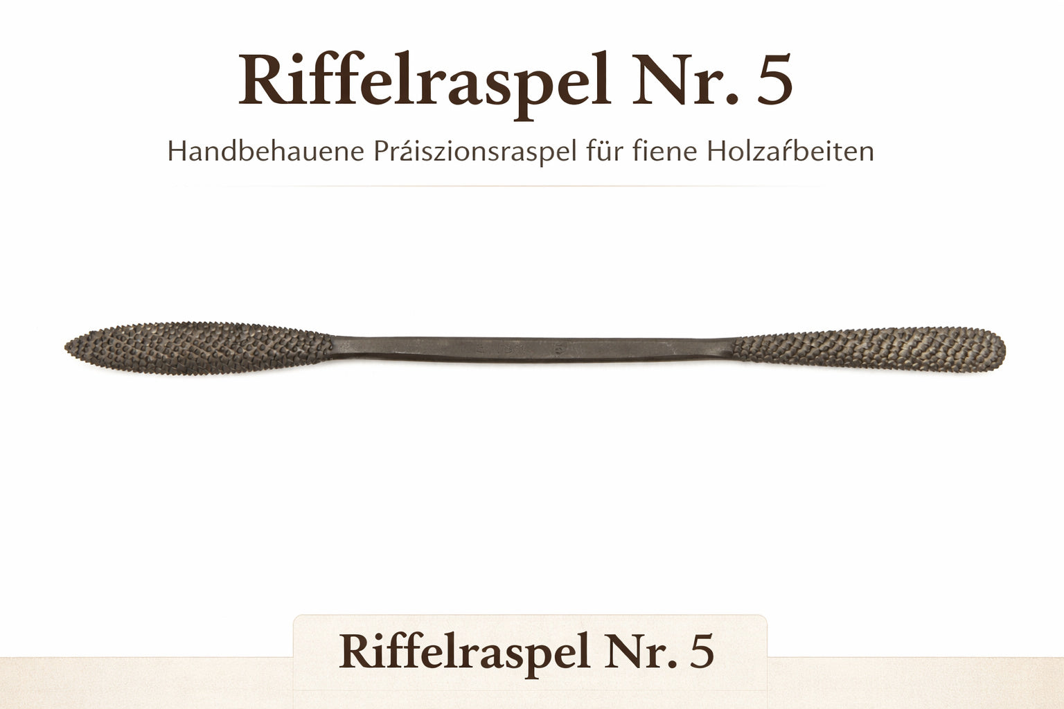 Set di raspe riffler STUBAI da 3 pezzi