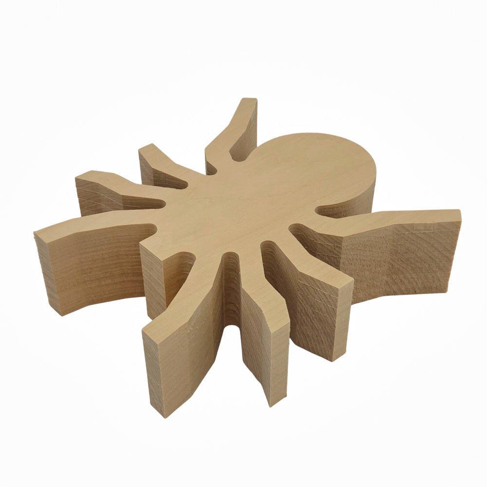 Holzspinne aus Lindenholz