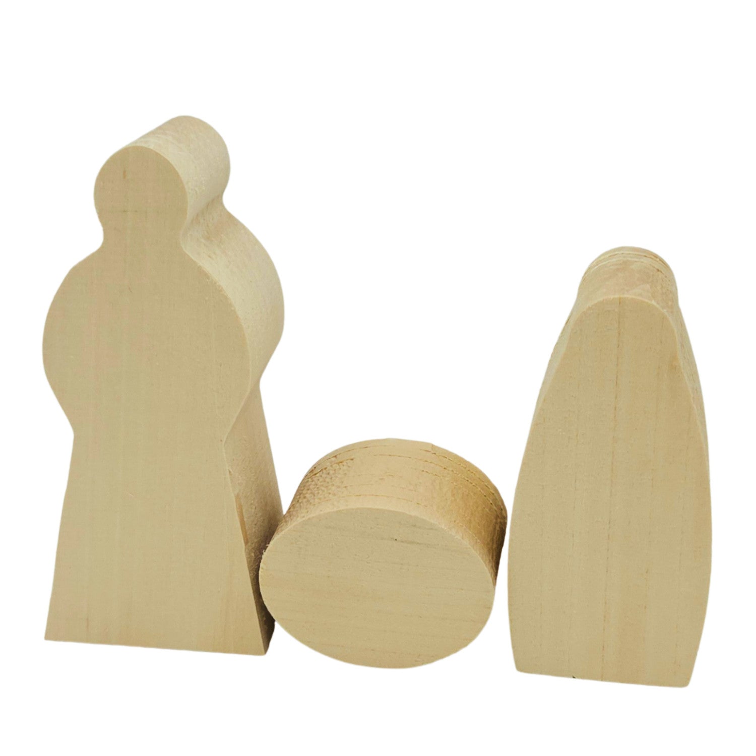 Carving blank “Holy Family classic nativity scene”