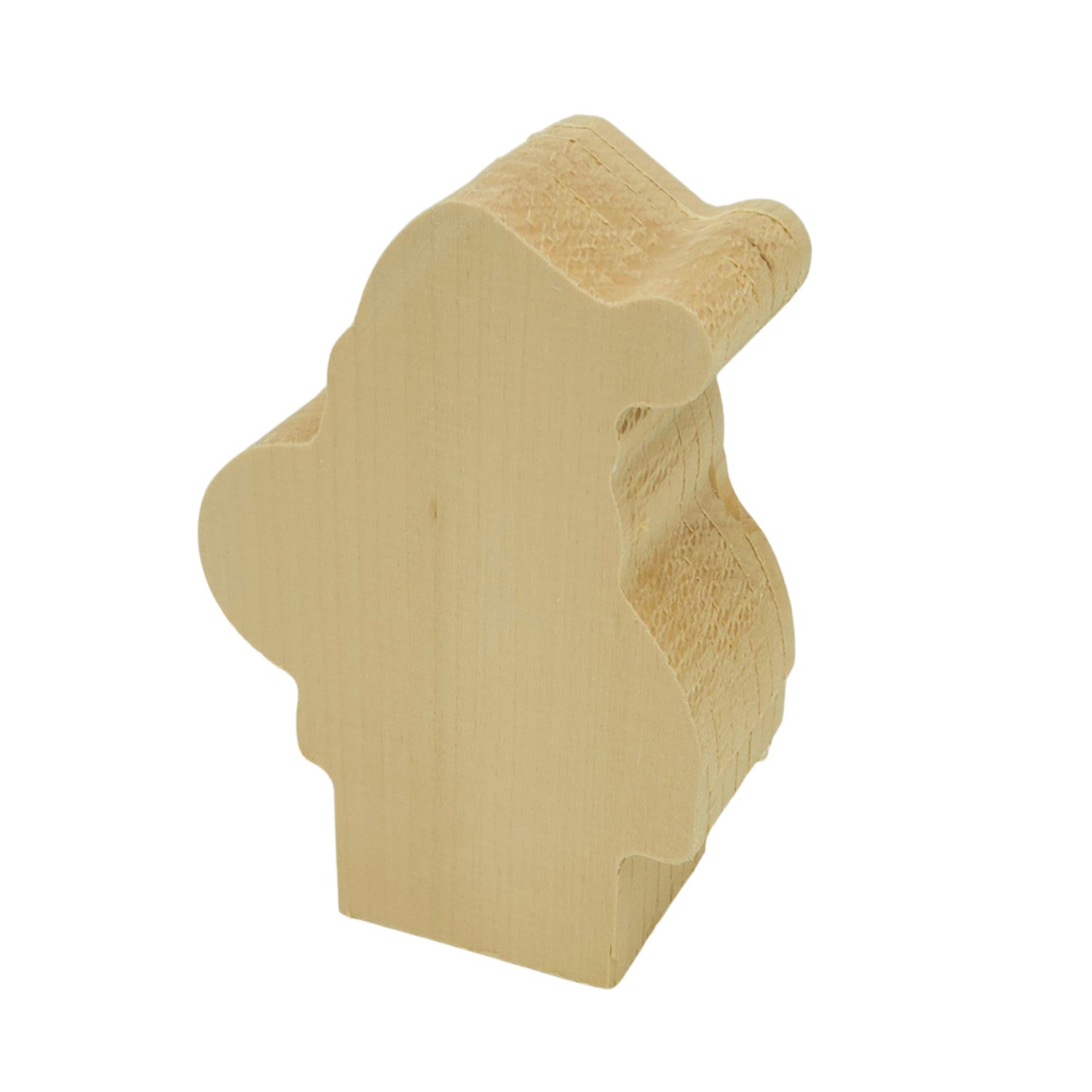 Schnitzrohling „Nikolaus“  | 15 × 10 × 5 cm